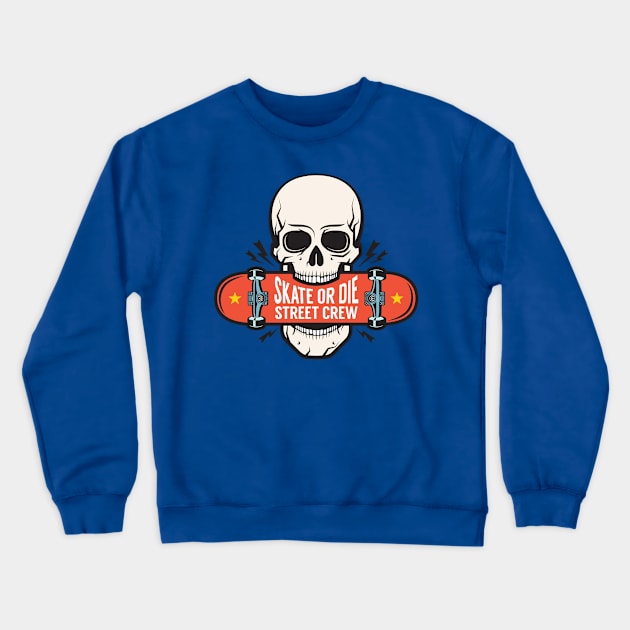 SK8 - Skateboard Street Lifestyle Sport Crewneck Sweatshirt by ShirzAndMore